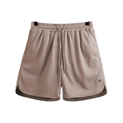 NWT Kith Double Mesh Jordan Antler Shorts Logo Morganite Pink Large Men