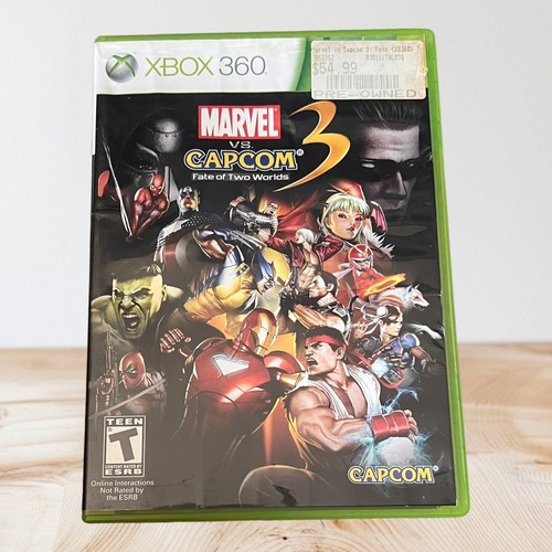 Marvel vs CAPCOM 3 Fate Of Two Worlds Xbox 360 Video Games