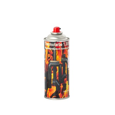 Ofenfarbe 1200 °C Spezial Ofenlack Thermofarbe Gussgrau Spray