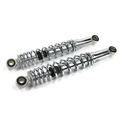 (Set of 2) 12" Adjustable Shock Absorbers for Various Go Kart & Mini-Bike Models