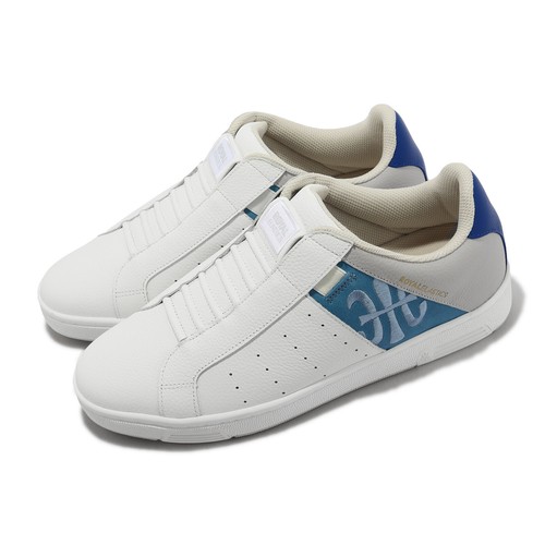 

Белые мужские туфли без шнуровки Royal Elastics Icon Vaporblue LifeStyle 01932-058, Белый, Icon