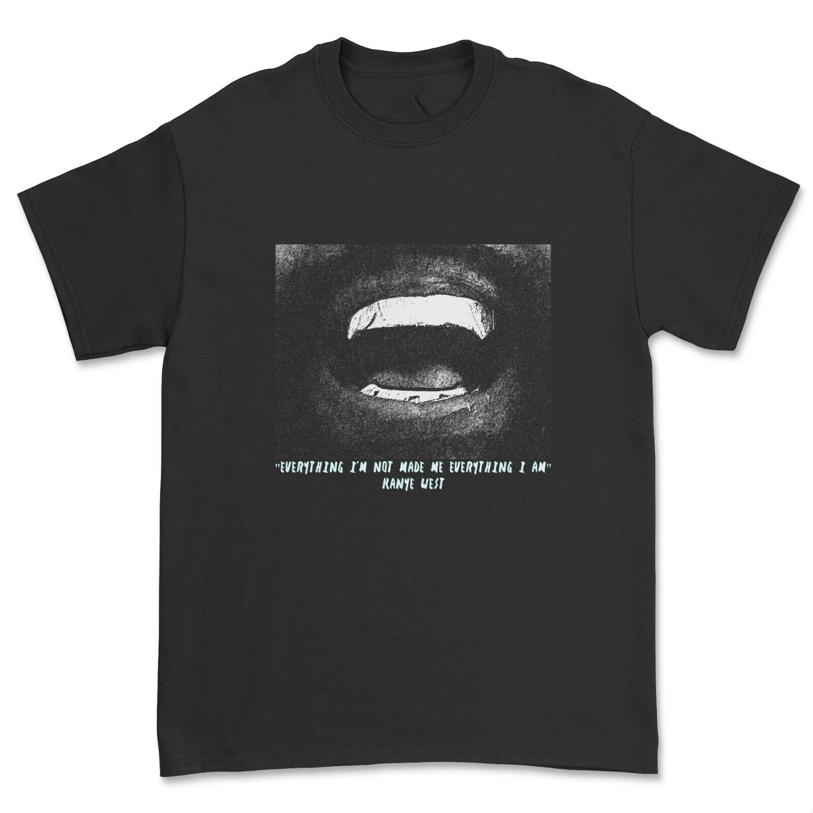 Kanye West Titanium Dentures Graduation Quote T SHIRT FULL