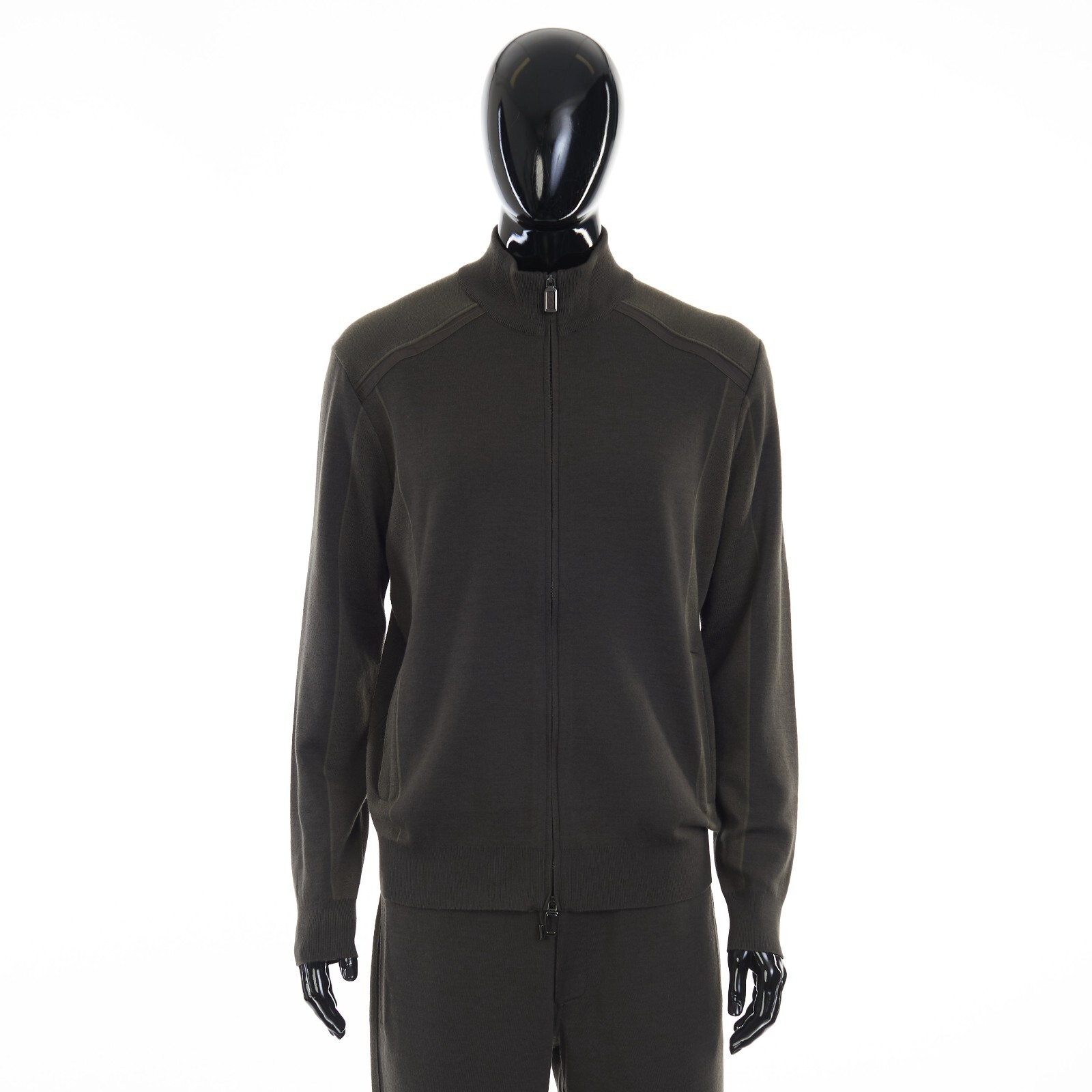 STEFANO RICCI 5650$ Full Zip Sweater Blouson - Silk & Wool