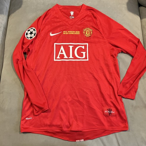 Nike Manchester United XL ノースリーブ Nike Manchester United FC England Football Soccer Shirt