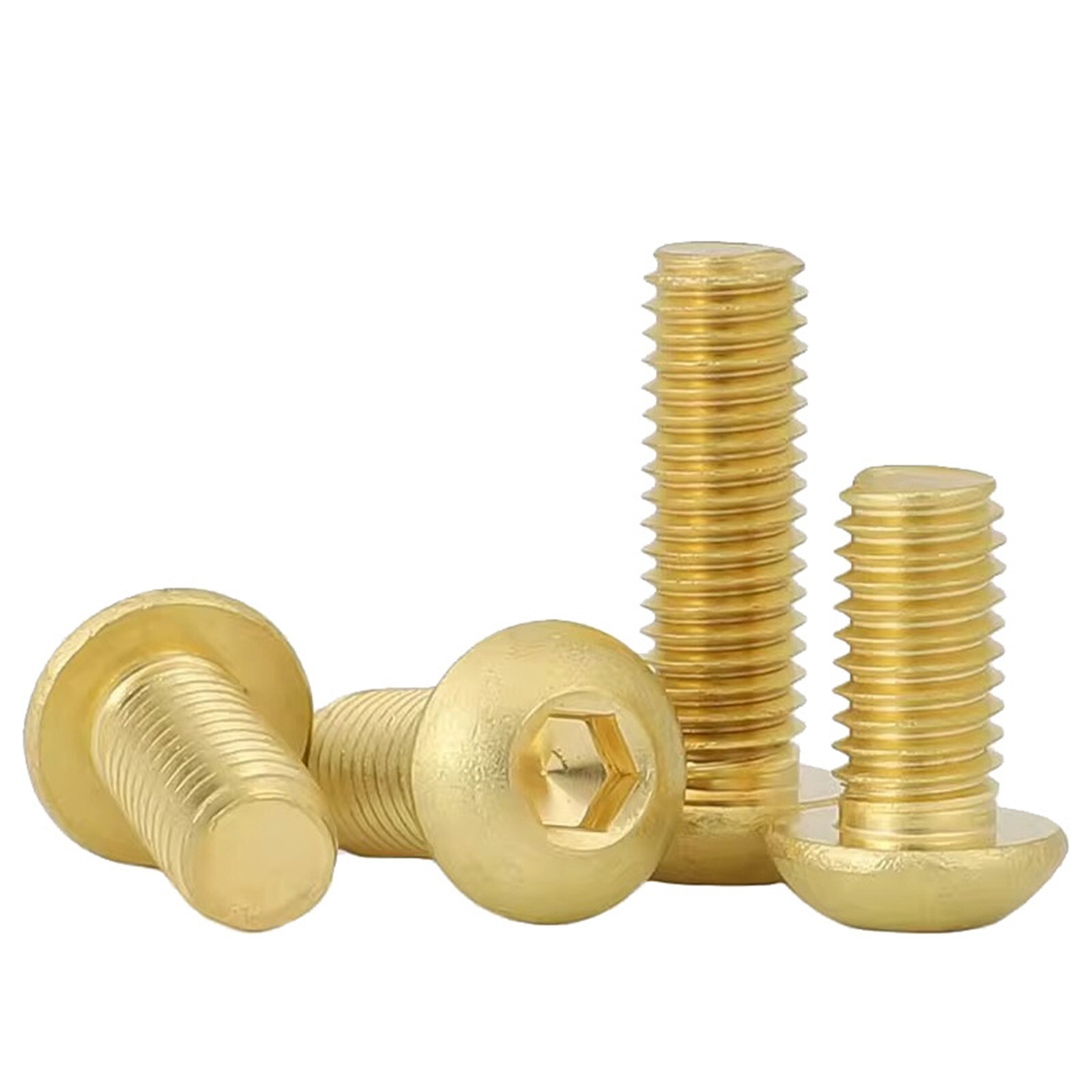 M3 M4 M5 M6 M8 Brass Allen Hex Socket Button Head Screws Hexagon Bolts