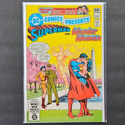 DC Comics Presents #32 1981 VF Superman Wonder Woman 