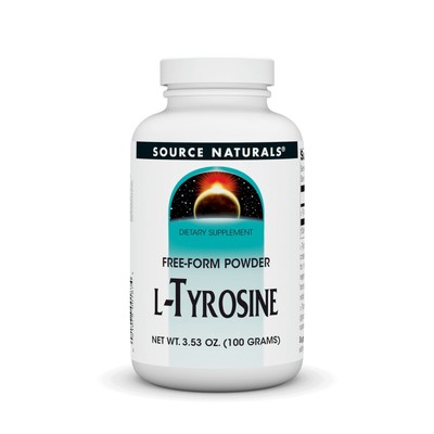 Source Naturals, Inc. Порошок L-тирозина, 3,53 унции