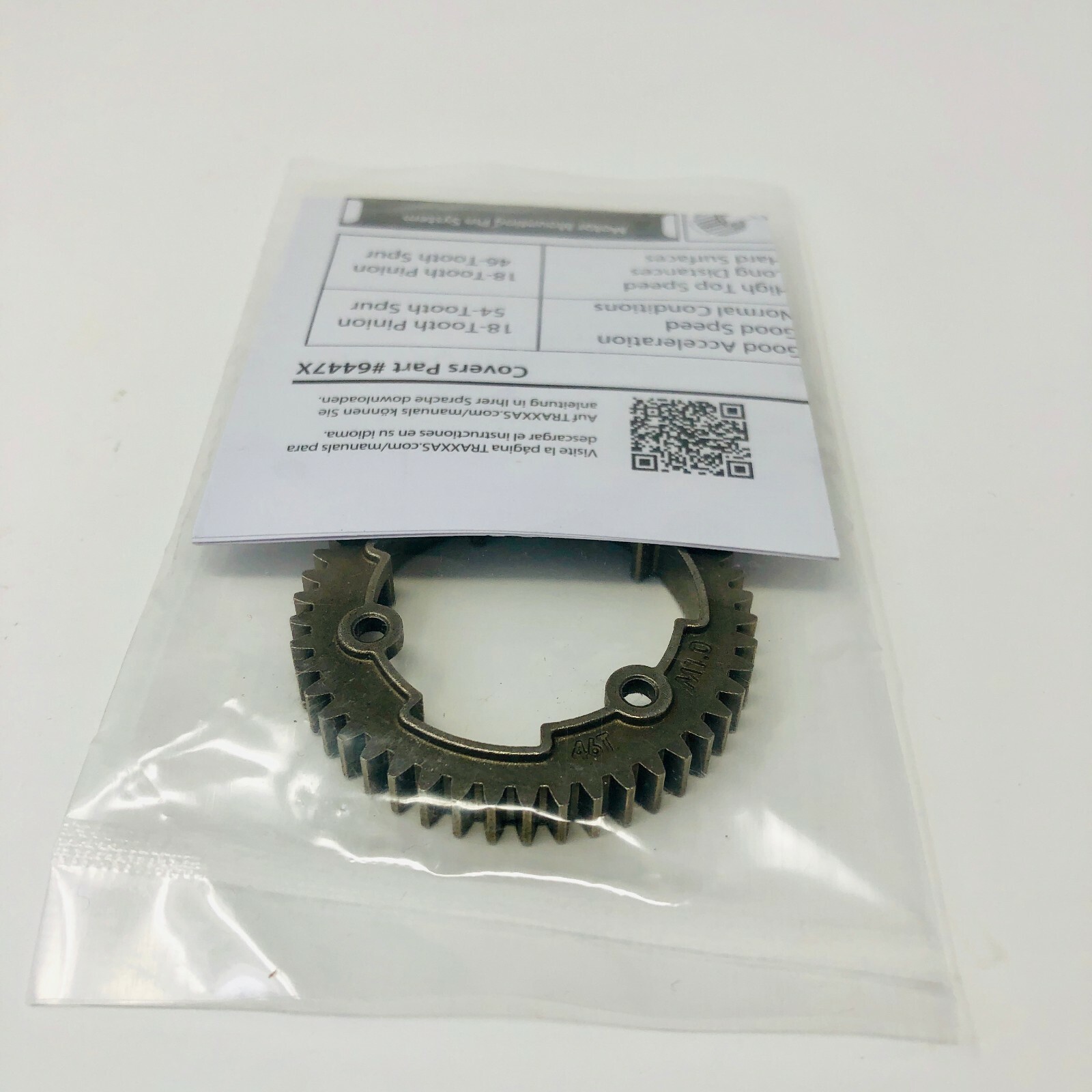 Traxxas X-Maxx - E-Revo 2.0 - Steel Spur Gear 46t 1.0 Metric Pitch 6447X New 20334644794 | eBay
