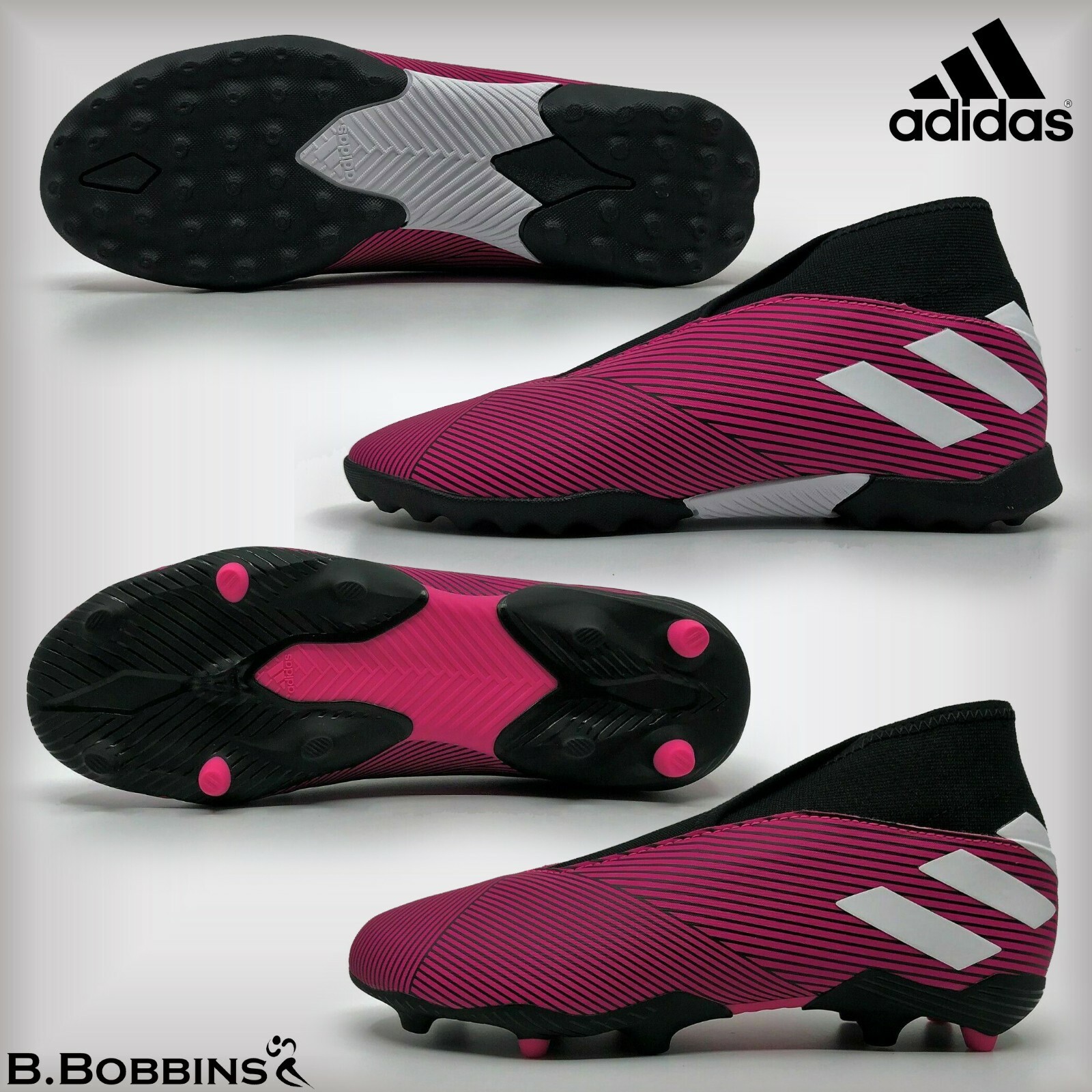 laceless football boots size 2