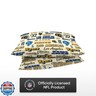 FOCO Los Angeles Rams NFL Retro Standard 2 Pack Pillowcases
