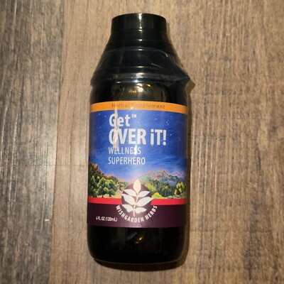 Wishgarden Get Over It! Wellness Superhero Herbal Supplement 4 fl.oz Bottle