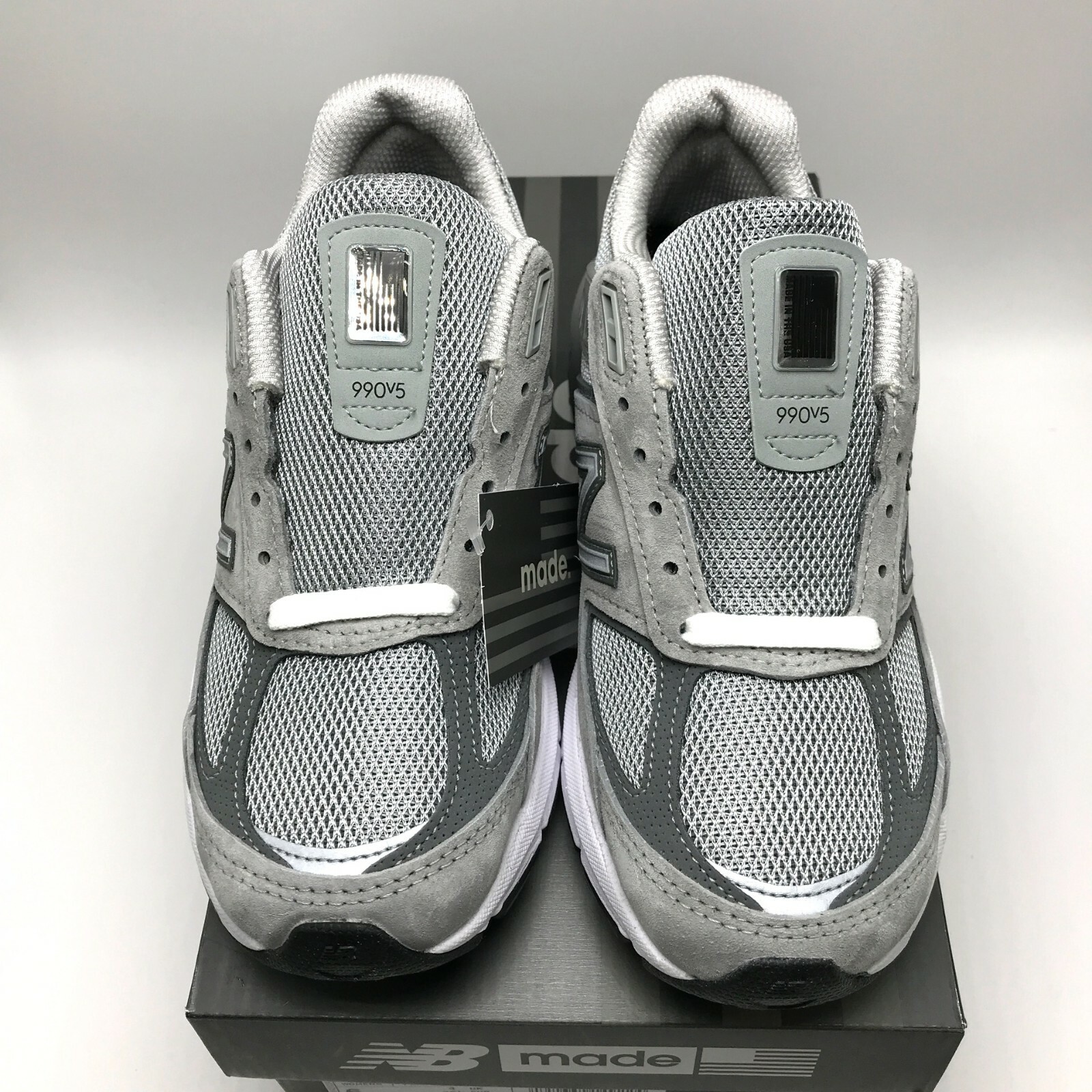 New Balance 990 v5 Grey (W) Made in USA Women's Sport Shoe W990GL5: купить  с доставкой из США, цена 23 938 руб - (174866007966)
