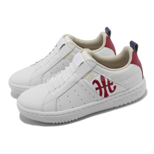 

Женские повседневные туфли без шнурков Royal Elastics Icon 2.0 White Tango Red Blue 96523-015, Белый, Icon 2.0