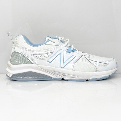 

New Balance Womens 857 V2 WX857WB2 Белая повседневная обувь Кроссовки Размер 11 2A, Белый, 857 V2