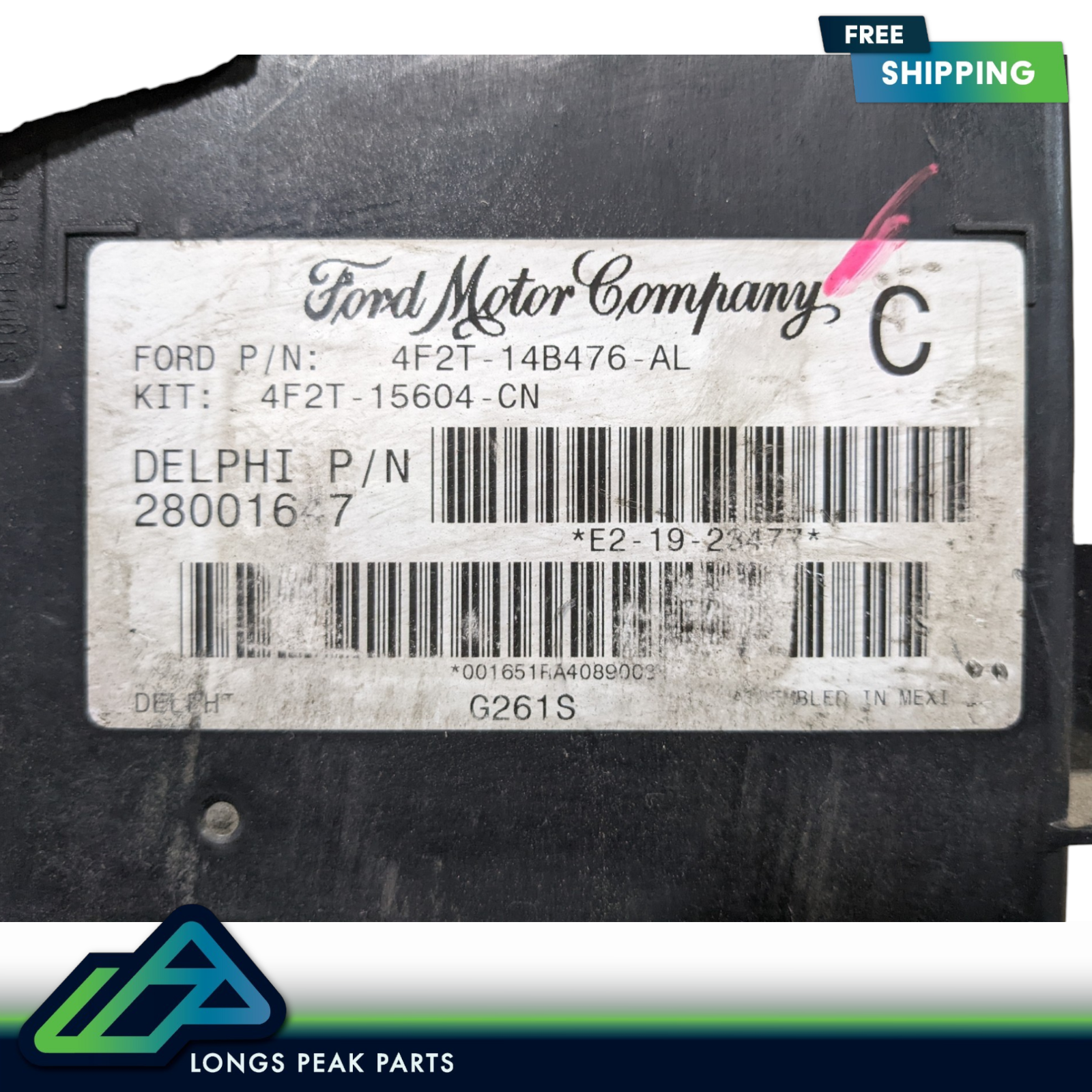 2004 Ford Freestar Multifunction BCM Fuse Box Control Module 4F2T-14B476-AL