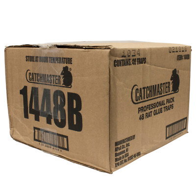 Catchmaster Black Tray Glue Boards (48 Traps) Catchmaster Professional Glue Trap