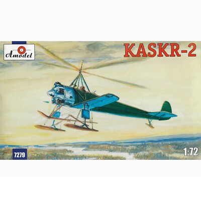 Amodel 7279 Plastic model kit Scale 1:72 KASKR-2 Soviet autogiro - modelling kit