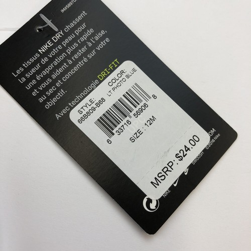 Nike Infant Boys Shorts Blue 12 Month Nwt