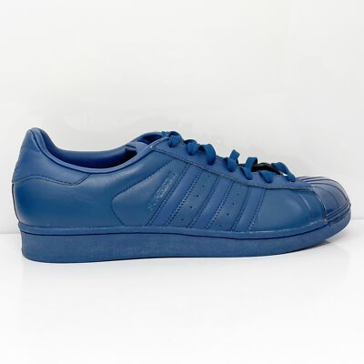 

Adidas Womens Superstar S76723 Синяя повседневная обувь Кроссовки Размер 10,5, Синий, Superstar