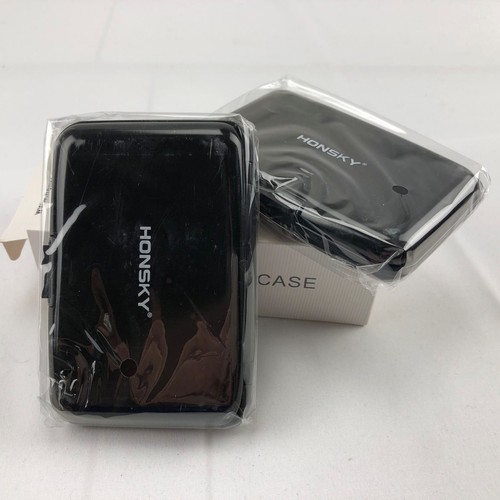 Memory Card Cases 2 Pack Black Aluminum