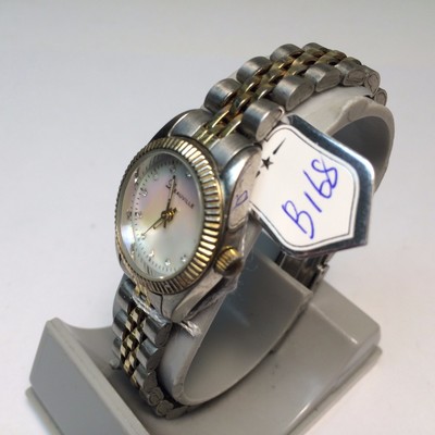 nice vintage deauville lady classic diamond scent quartz watch