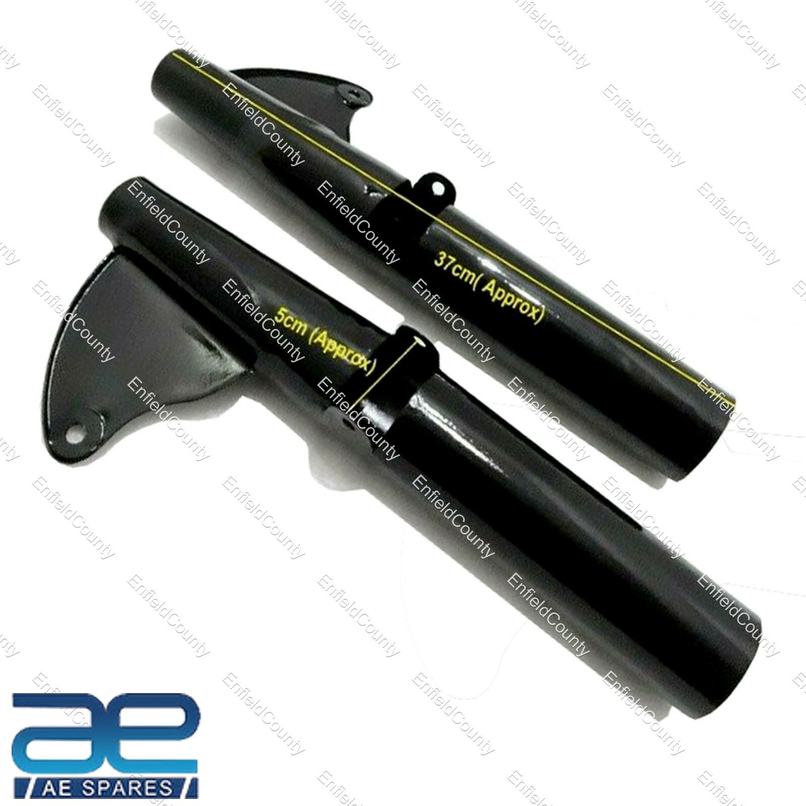 HEADLIGHT BRACKETS PAIR FOR BSA M20 M21 B31 B32 B33 B34 A7 A10  