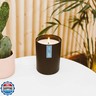 Calyan Wax Co. Soy Wax Candle, Seaside + Citrus Scented Candle, 75 Hour Burn Time, Aromatherapy Soy Candles, Non Toxic and Vegan Soy Wax, Black Tumbler Scented Candles, 13oz