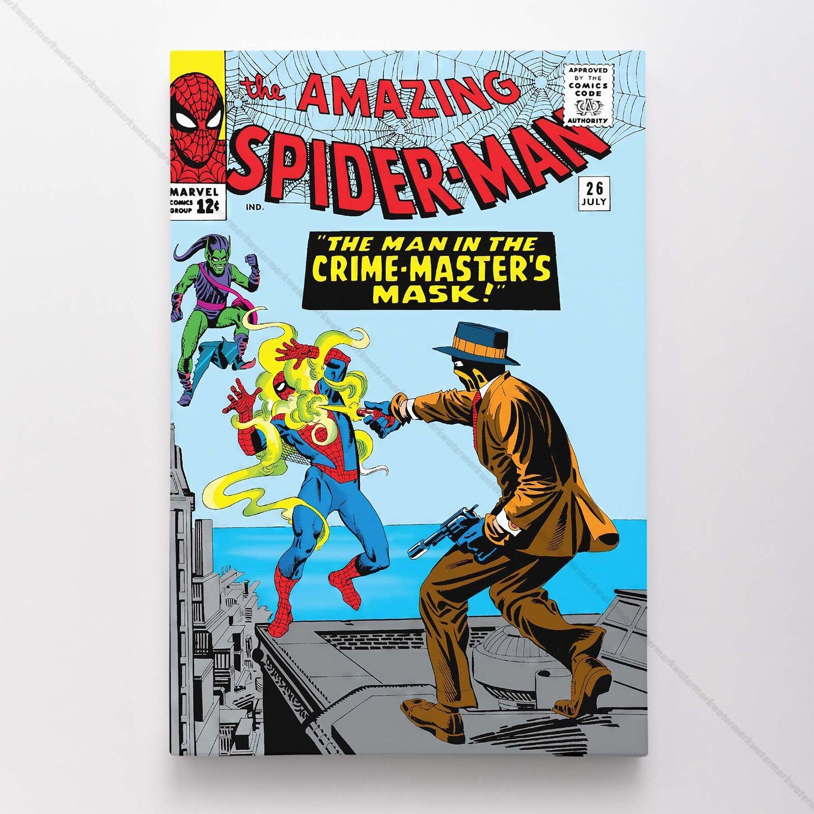 The Amazing Spider-Man #26 Poster Canvas Spiderman Marvel Comic Book Print