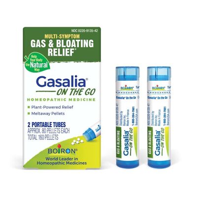 Boiron Gasalia On the Go, коробка с 2 тюбиками