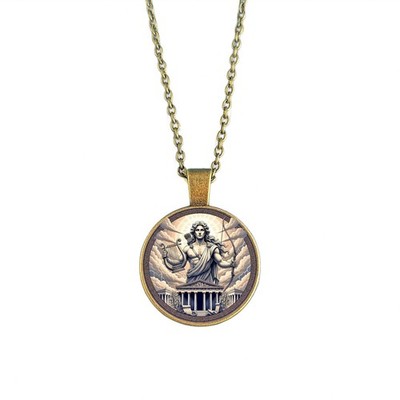 Apollo Necklace Greek God Mythology Pendant Gift Music Light Prophecy Jewellery