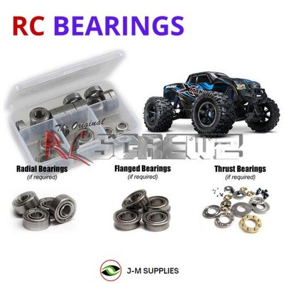 RCScrewZ Metal Shielded Bearings tra061b for Traxxas X-Maxx 4X4 (77076-4) | SET