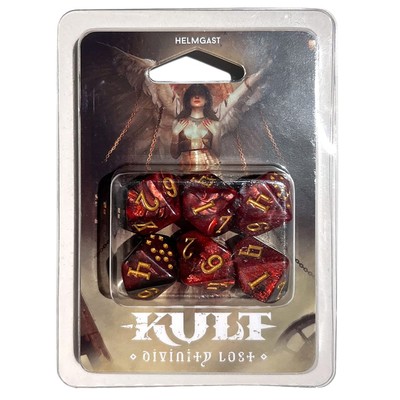 Kult: Divinity Lost - dice set (Inferno Edition)
