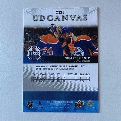 2023 Upper Deck Extended #C325 Stuart Skinner UD Canvas