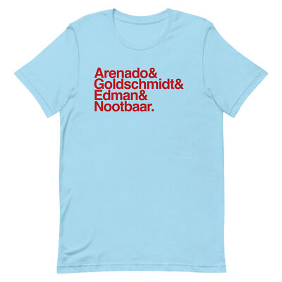 ST. LOUIS CARDINALS Star Teammates T-SHIRT Arenado Goldschmidt Edman & Nootbar