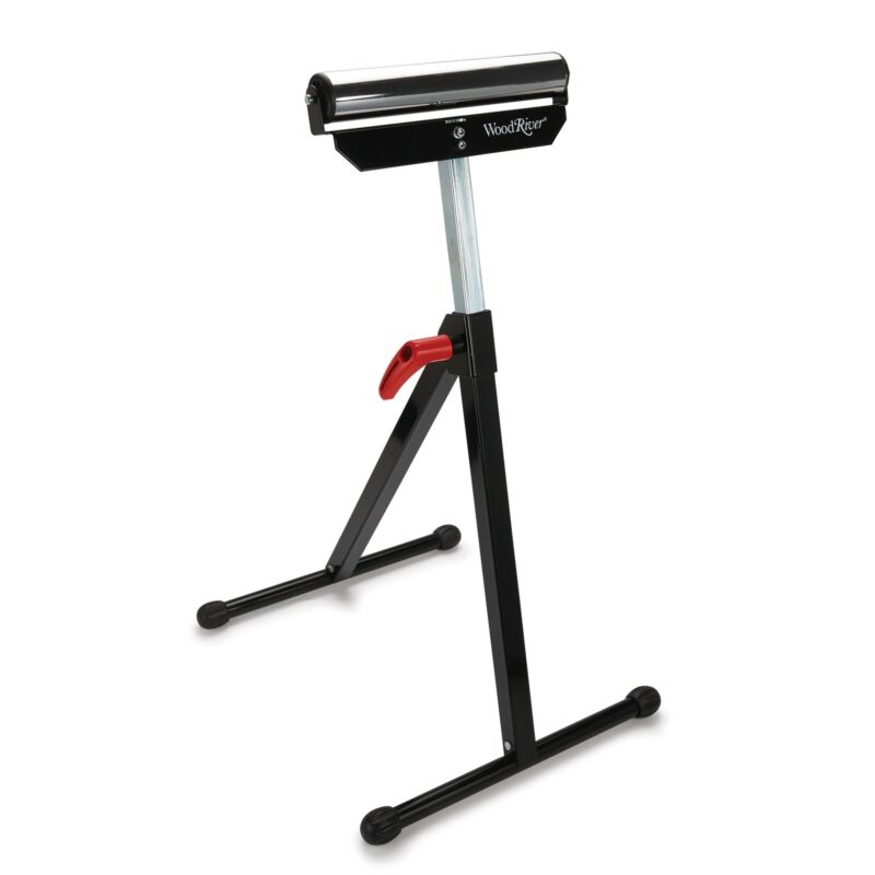 Woodriver Single Roller Work Support Stand