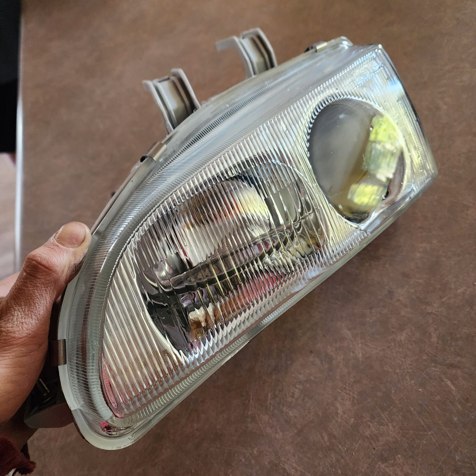 DENJI 1992-1995 Honda Civic Left Headlight Projector Assembly DJ