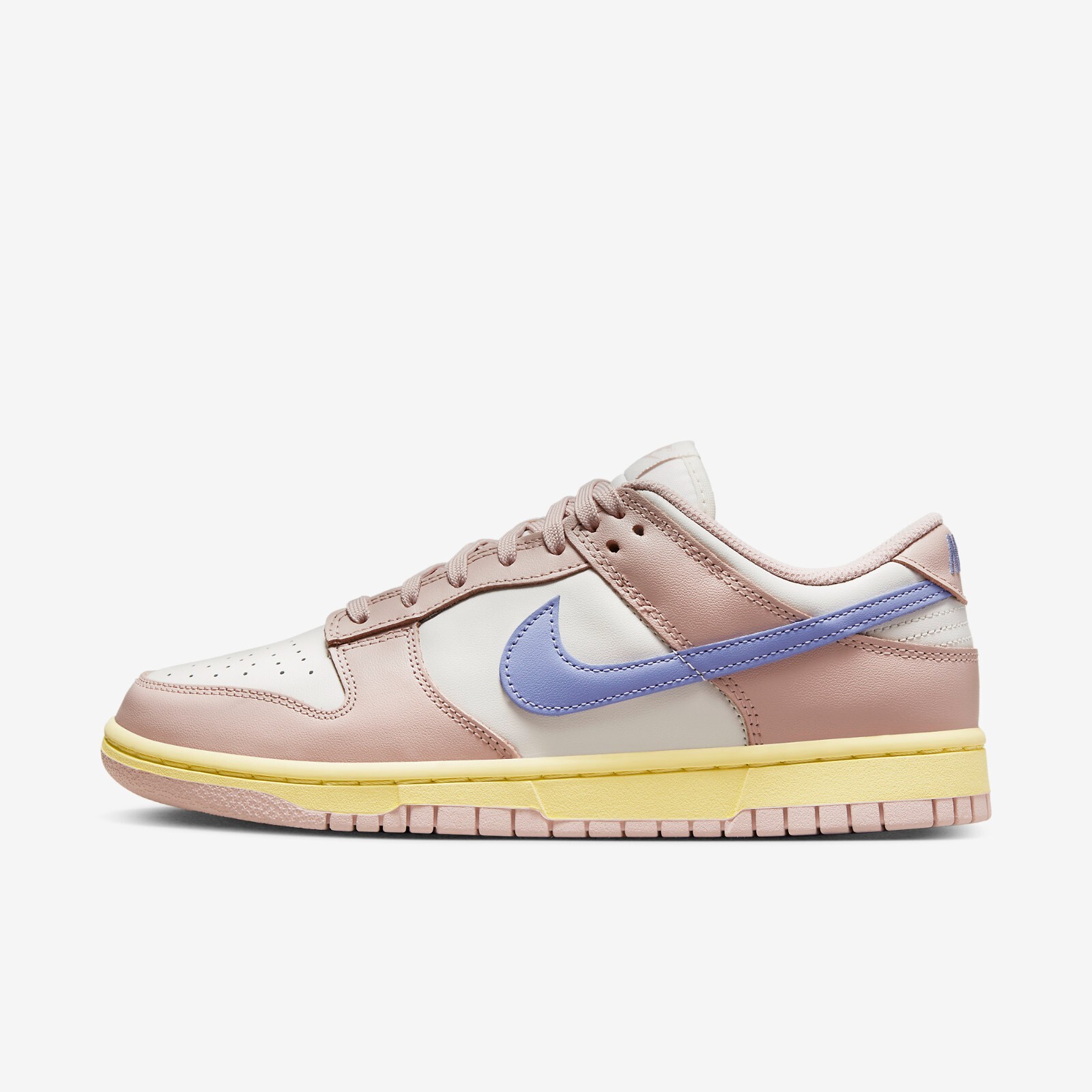 

Женские кроссовки Nike Dunk Low Pink Oxford DD1503-601, Pink oxford/light thistle/phantom, Nike Women Dunk Low Pink Oxford