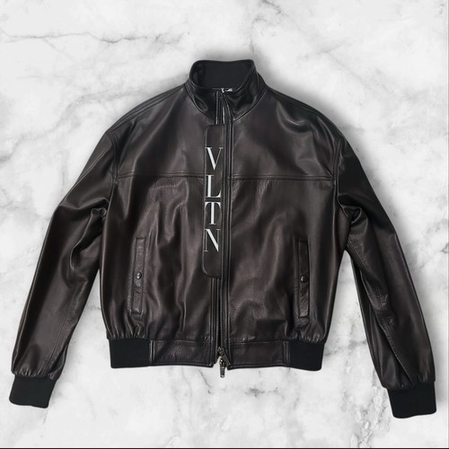 Valentino VLTN Lambskin Leather Jacket, US Mens M, Retail