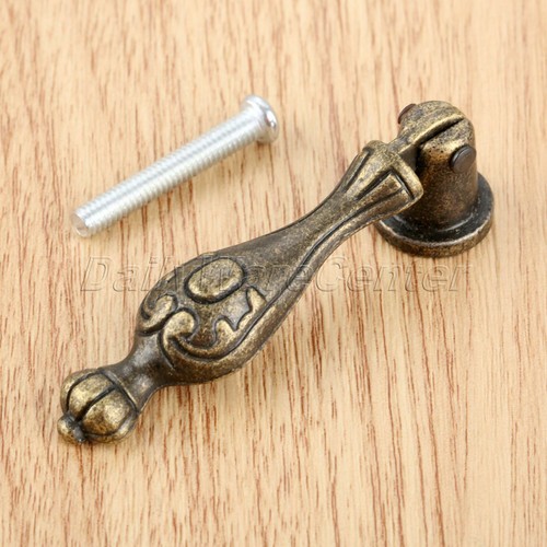 1pc Furniture Dresser Cabinet Knob Hardware Drawer Pendant Drop