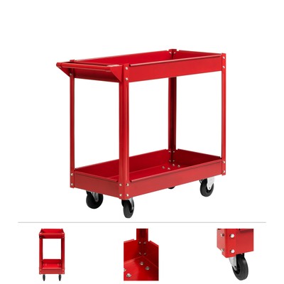 Beistellwagen Metall-Rollwagen leer Montagewagen Werkzeugwagen Werkstatt Garage