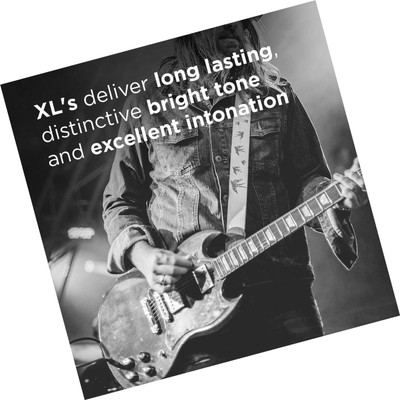 D’Addario EXL110-3D XL Nickel Wound Electric Guitar Strings Regular Light