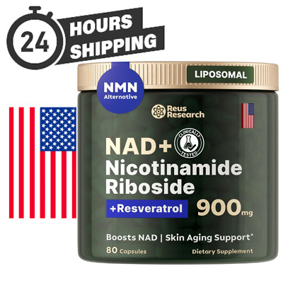 NAD+ Supplement for Anti Aging, Energy, Focus Booster -Nicotinamide Riboside