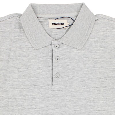 Taylor Stitch Polo Shirt, Men's, The Jacquard Polo Collared Shirt, MSRP $78