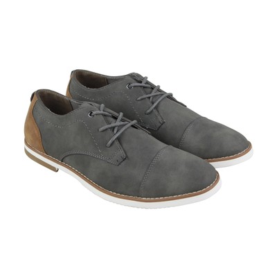 

Мужские туфли-оксфорды Steve Madden M-Falout из серого нубука на шнуровке с закрытым носком 10, Серый, Steve Madden M-Falout