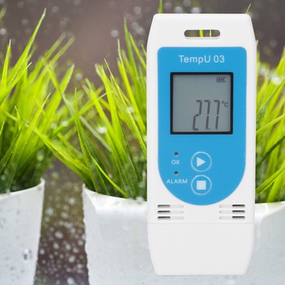 New USB Temperature Data Logger LCD USB Reusable Temperature and Humidity Logger