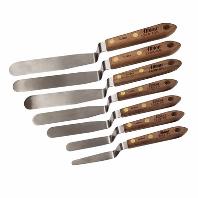 Albion Engineering 1258-G01 7-Piece Classic Offset Caulk Tooling Spatu
