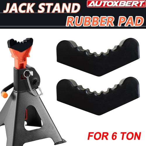 6Ton Rubber Axle Jack Pad JackingStand Pad Adapter Frame Rail Protector Lifting