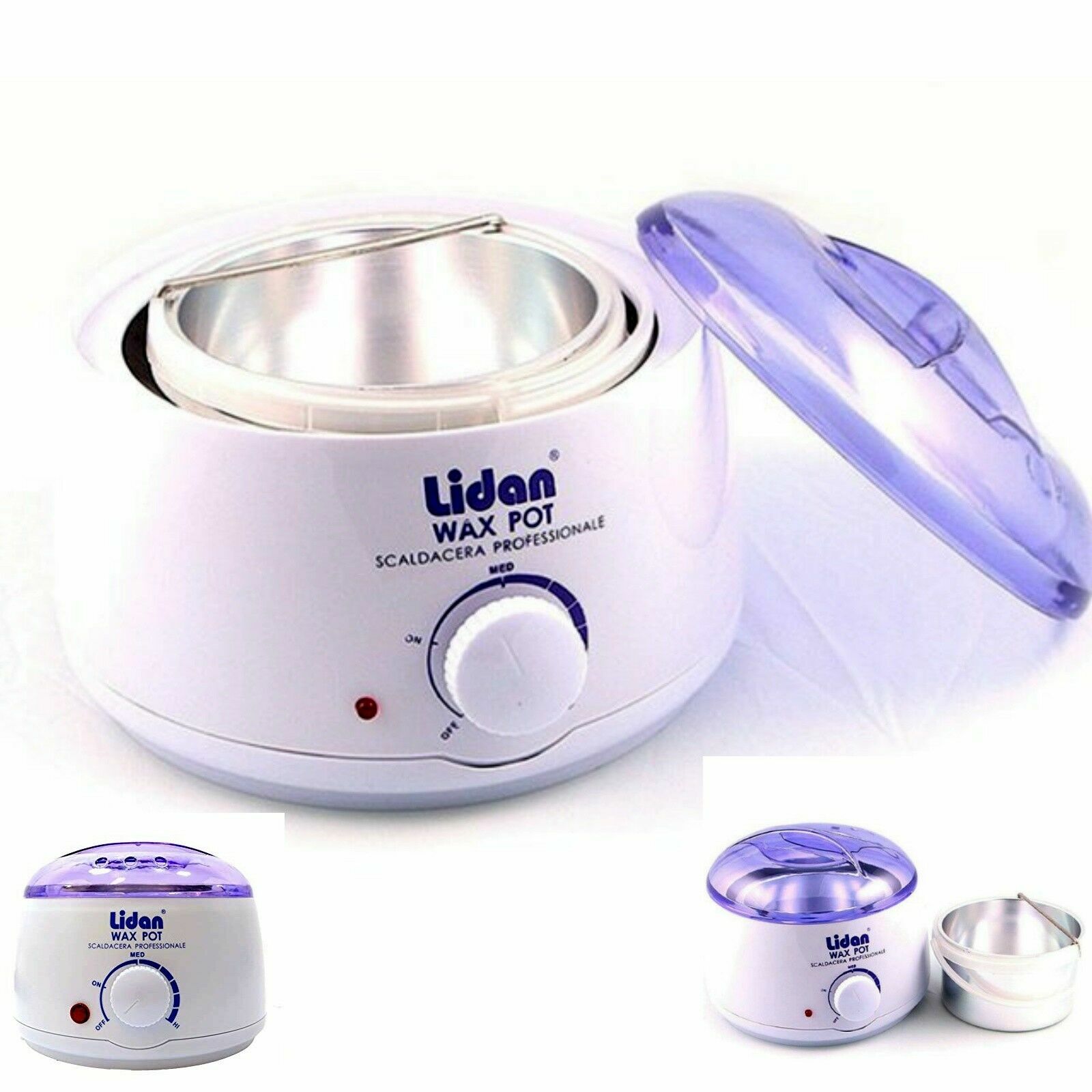 Scalda Cera Professionale Con Termostato Cestello Ceretta 100w Wt-100 cir