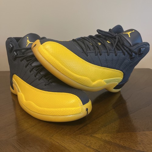 シューズ(男性用) NIKE AIR JORDAN 12 University gold US11 Size 9-13 Nike Air Jordan 12 Retro 'University Gold' yellow