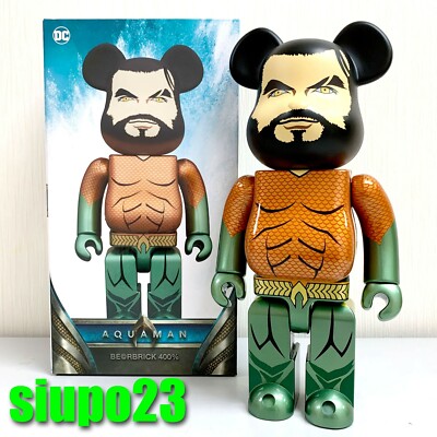 その他 MEDICOM TOY - BE@RBRICK AQUAMAN 400% Medicom 400% Bearbrck ~ DC Comics Be@r brick AQUAMAN Ver | eBay